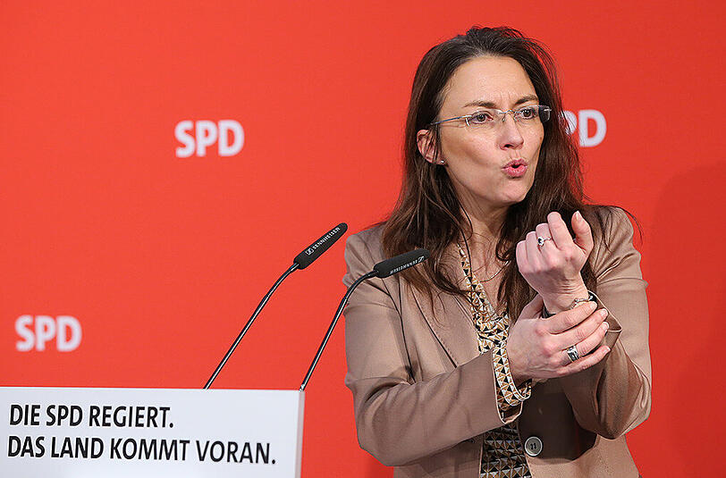 SPD-Generalsekretärin Fahimi: "Es ist noch lange nicht Zeit, den Wahlkampf anzupfeifen".