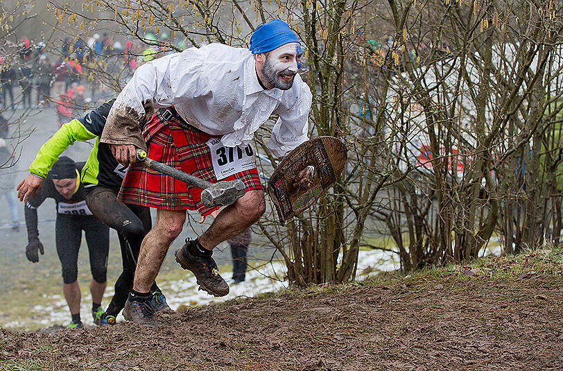 Der Hindernislauf für die ganz Harten: Bilder vom Braveheart-Battle 2016 in Bischofsheim a.d. Rhön.