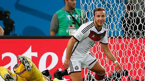 Der Held von Rio De Janeiro: Mario Götze trifft in der 113. Minute im WM-Finale.