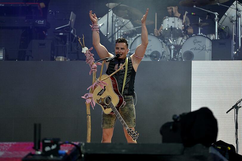 Der Olympiapark im Ausnahmezustand - die Bilder vom Gabalier-Konzert am Samstag.
