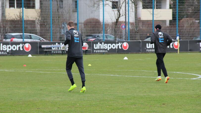 Bilder vor dem Testspiel gegen Grödig