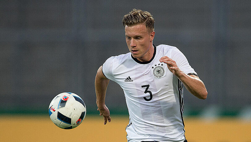 Yannick Gerhardt im U-21-Länderspiel Deutschland gegen Slowakei am 2. September in Kassel. Yannick Gerhardt im U-21-Länderspiel Deutschland gegen Slowakei am 2. September in Kassel.