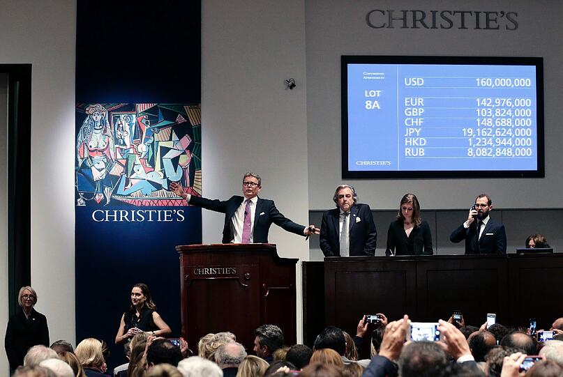 Pablo Picassos "Les femmes d'Alger" wurde in New York für knapp 180 Millionen Dollar versteigert.