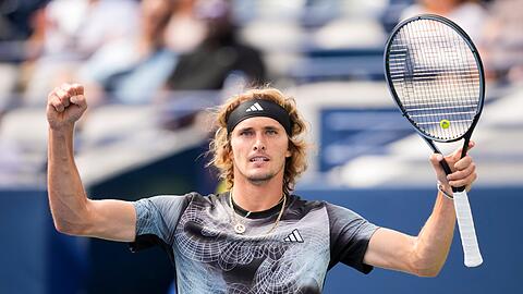 Alexander Zverev hat sein Auftaktmatch in Toronto gewonnen.