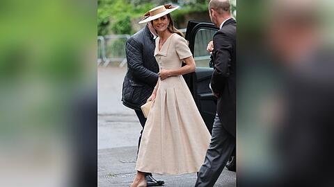Prinzessin Kate bei der Hochzeit von Peter Phillips.