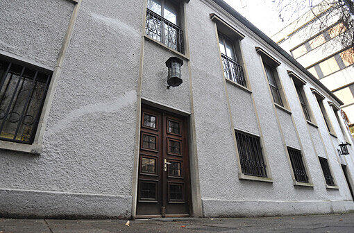 Fassade der alten Münchner Synagoge in der Reichenbachstraße, aufgenommen am 04.01.2013.