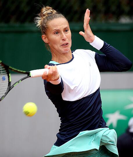 Die Slowenin Polona Hercog.