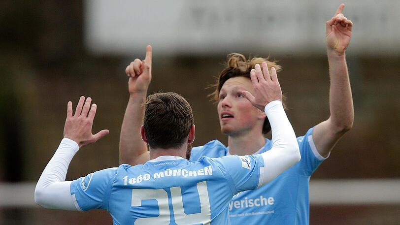 Ein Münchner beim TSV 1860: Christian Köppel (re.). Gegen Unterföhring kehrt er zurück in die Startelf.