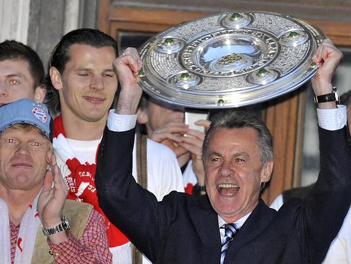 Bayerns Meistermacher Ottmar Hitzfeld