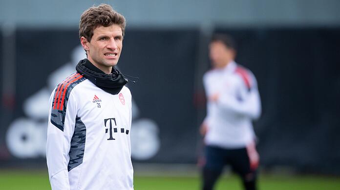 Soll schon im Vorfeld des Spiels gegen RB Salzburg Zweifel am Münchner Selbstverständnis zerstreuen: Thomas Müller.