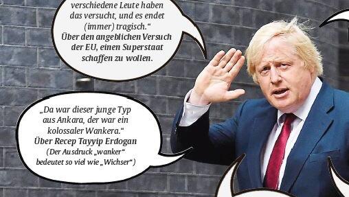 Die Sprüche von Boris Johnson. Die Sprüche von Boris Johnson.