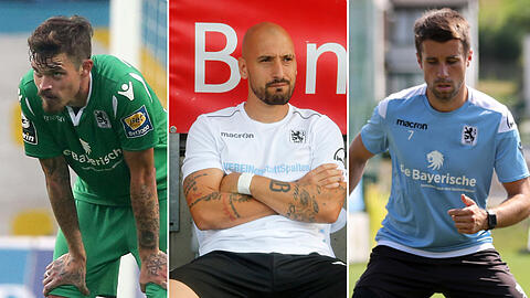 Das Trio liefert derzeit nicht, was es verspricht: Dennis Erdmann, Timo Gebhart und Stefan Lex (v.l.).