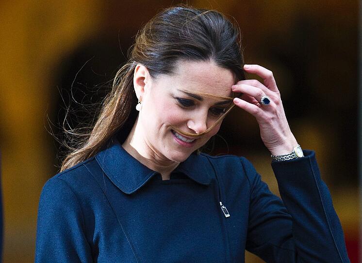 Herzogin Kate bei einem öffentlichen Auftritt in London.