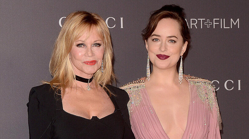 Melanie Griffith und ihre Tochter Dakota Johnson bei einer Gala in New York
