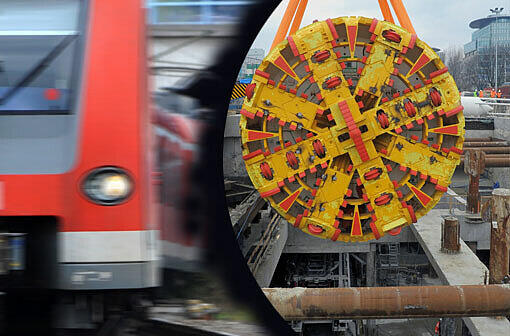 So wird der Tunnel für die zweite Stammstrecke gebaut: Ein Bohrer wie dieser wird sich bald durch München fräsen.