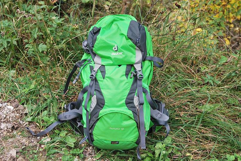 Solider Rucksack für den Bergsport: Futura 32 von Deuter.