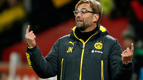 Jürgen Klopp steht mit Borussia Dortmund auf dem 18. Tabellenplatz.