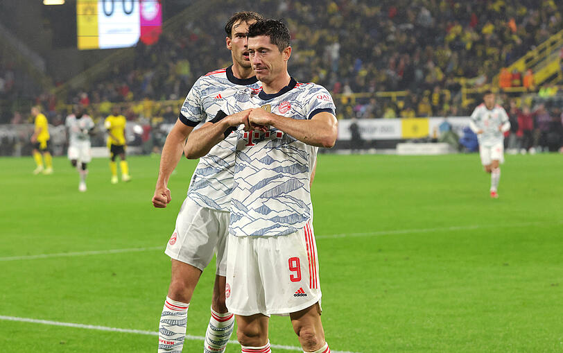 Robert Lewandowski schoss den FC Bayern mit zwei Toren zum Supercup.