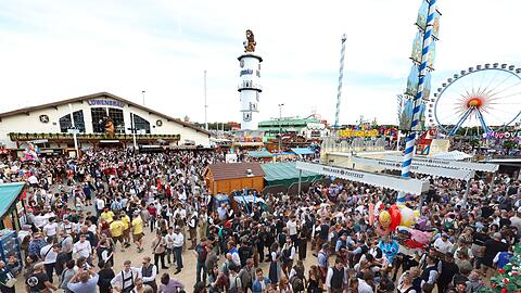 Die Polizei auf dem Oktoberfest sucht einen Ordner - Verdacht: K&ouml;rperverletzung. (Illustration)