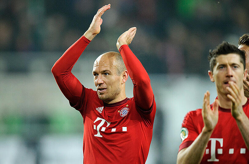 Wirbelte nach der Pause: Arjen Robben.