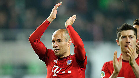 Wirbelte nach der Pause: Arjen Robben.