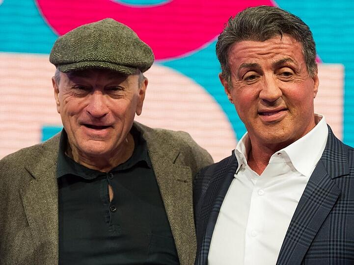 "Zwei vom alten Schlag": Robert de Niro (l.) und Sylvester Stallone