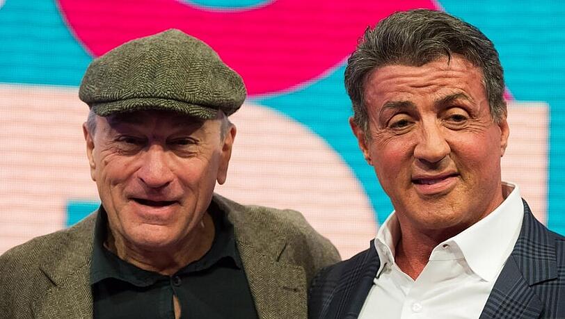 "Zwei vom alten Schlag": Robert de Niro (l.) und Sylvester Stallone "Zwei vom alten Schlag": Robert de Niro (l.) und Sylvester Stallone