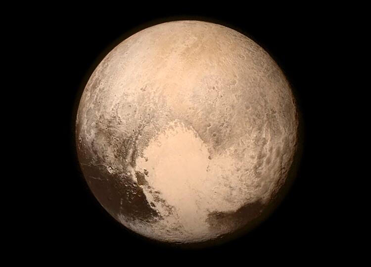 Eine Aufnahme des Pluto vom 13. Juli.