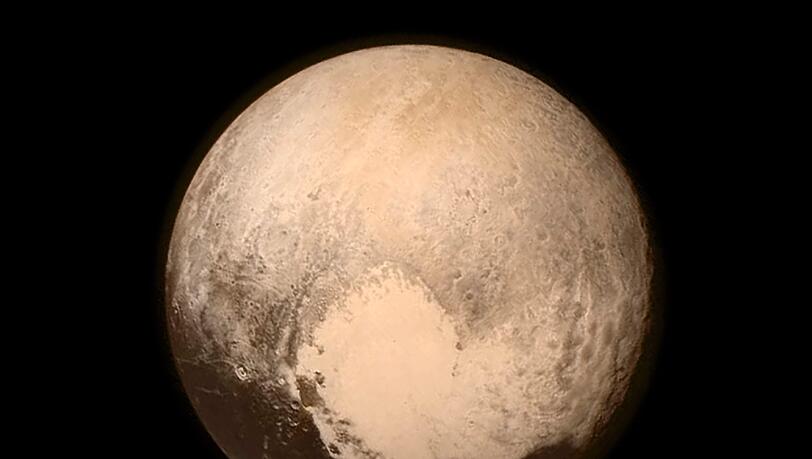 Eine Aufnahme des Pluto vom 13. Juli. Eine Aufnahme des Pluto vom 13. Juli.