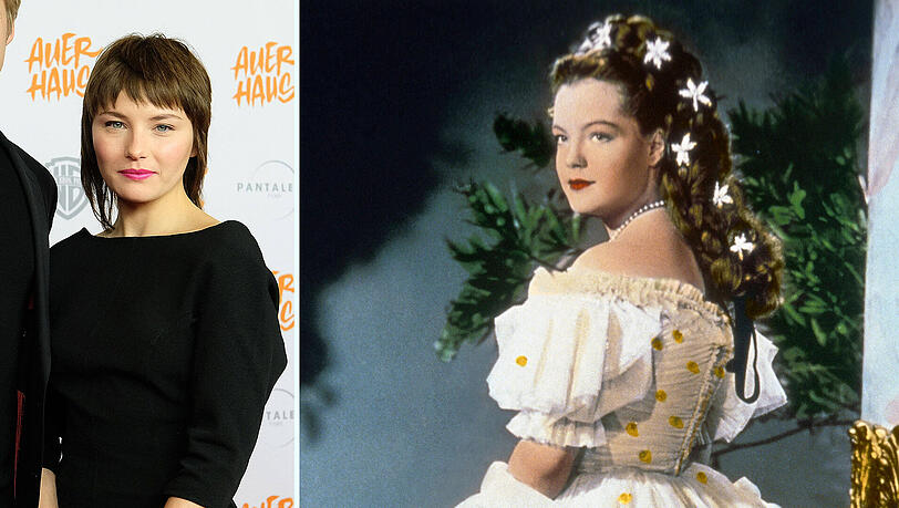 Devrim Lingnau (li.) wird nicht die "Sisi" der 50er sein - das liegt nicht nur am Verzicht des zweites "s" im Titel der Netflix-Serie. Romy Schneider (†43) wurde 1955 mit ihrer Rolle der Kaiserin berühmt. Devrim Lingnau (li.) wird nicht die "Sisi" der 50er sein - das liegt nicht nur am Verzicht des zweites "s" im Titel der Netflix-Serie. Romy Schneider (†43) wurde 1955 mit ihrer Rolle der Kaiserin berühmt.