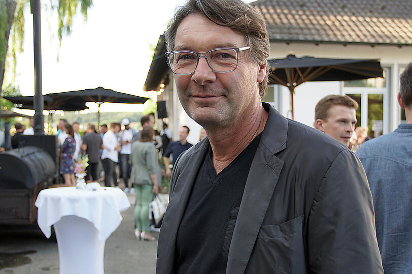 Architekt und Fördererchef Stefan Feigel.