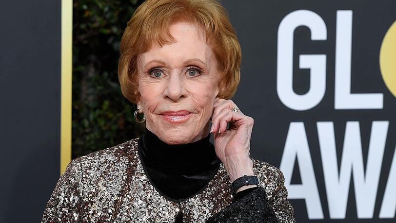 TV-Institution Carol Burnett bei den Golden Globes 2022. TV-Institution Carol Burnett bei den Golden Globes 2022.