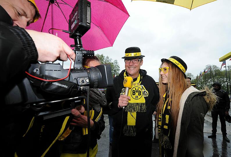 Der BVB in London - die Bilder