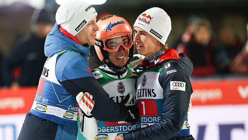 Österreichs Skispringer dominieren im Allgäu.