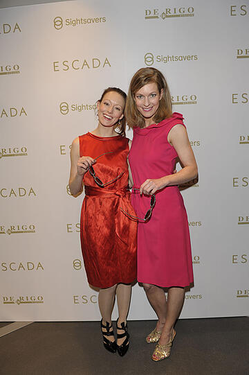 Promis bei Escada: Die Bilder von der Sightsavers-Präsentation im Escada-Shop.