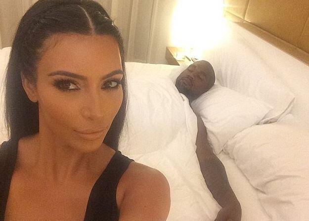 Kim Kardashian und Kanye West.