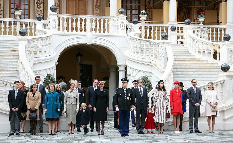 Weitere Bilder der Royals zum Nationalfeiertag von Monaco sehen Sie hier.