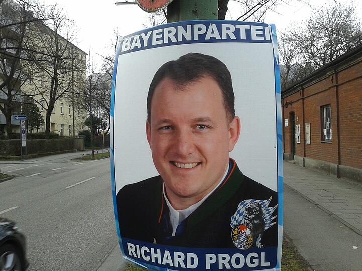 Richard Progl sitzt für die Bayernpartei bereits im Münchner Stadtrat &ndash; meistens schweigend.