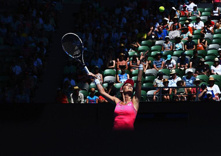 Die Polin Agnieszka Radwanska.