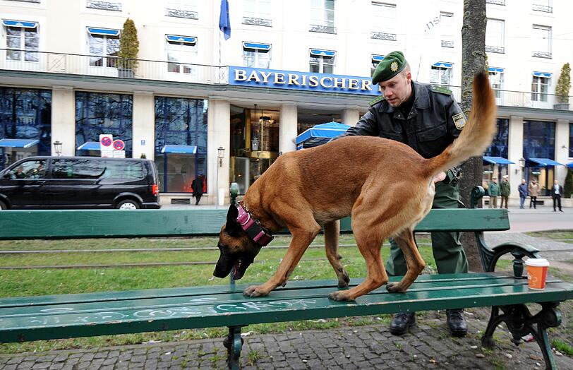 Wie jedes Jahr zur Sicherheitskonferenz verwandelt sich die Münchner Innenstadt zur Hochsicherheitszone.