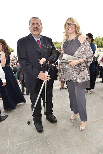 Joseph Hannesschläger und Freundin Bettina Geyer