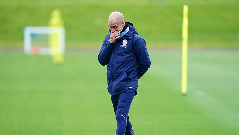 Trainer Pep Guardiola will mit Manchester City gegen Real Madrid ins Champions-League-Finale.