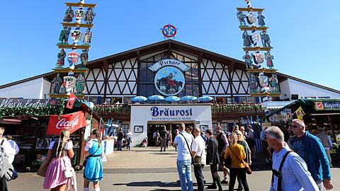 Fester Bestandteil auf dem Oktoberfest: Die Bräurosl.
