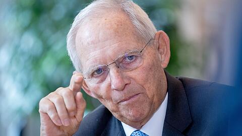 Der CDU-Politiker Wolfgang Schäuble.