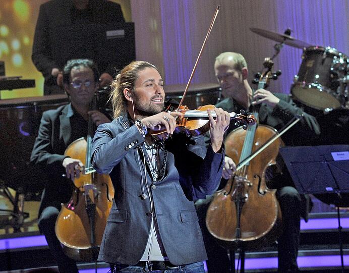 David Garrett zeigte einmal mehr sein Können als Ausnahmegeiger.