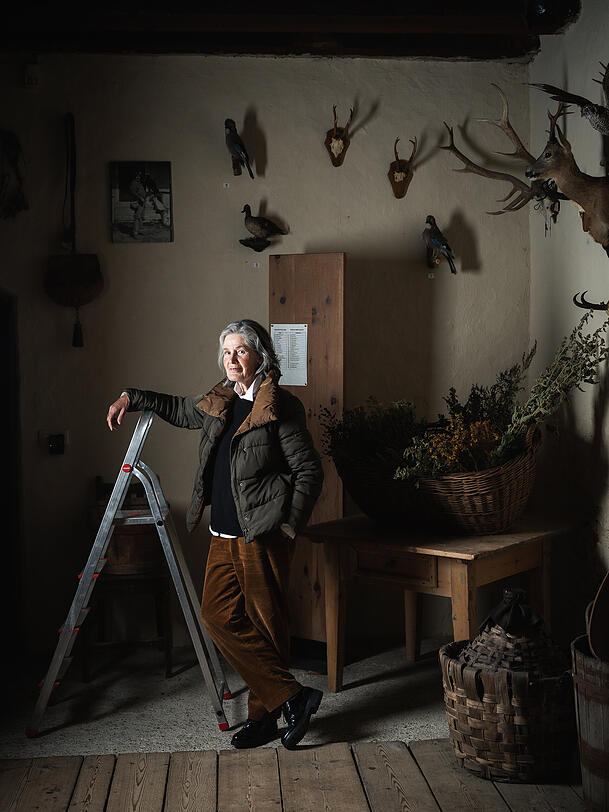 Brunhilde Rossi Agostini, Ehrenpr&auml;sidentin Kuratorium Schloss Welsperg.