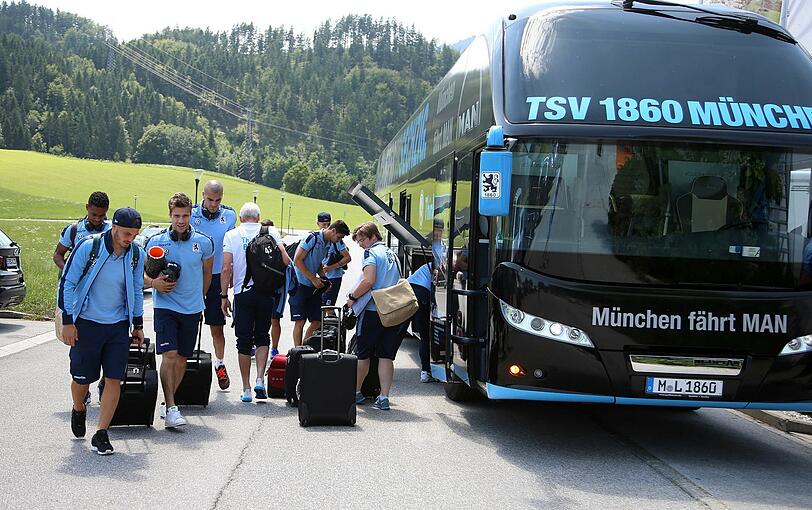 Der TSV 1860 München ist im Trainingslager in Bad Häring angekommen - die ersten Bilder aus Österreich.