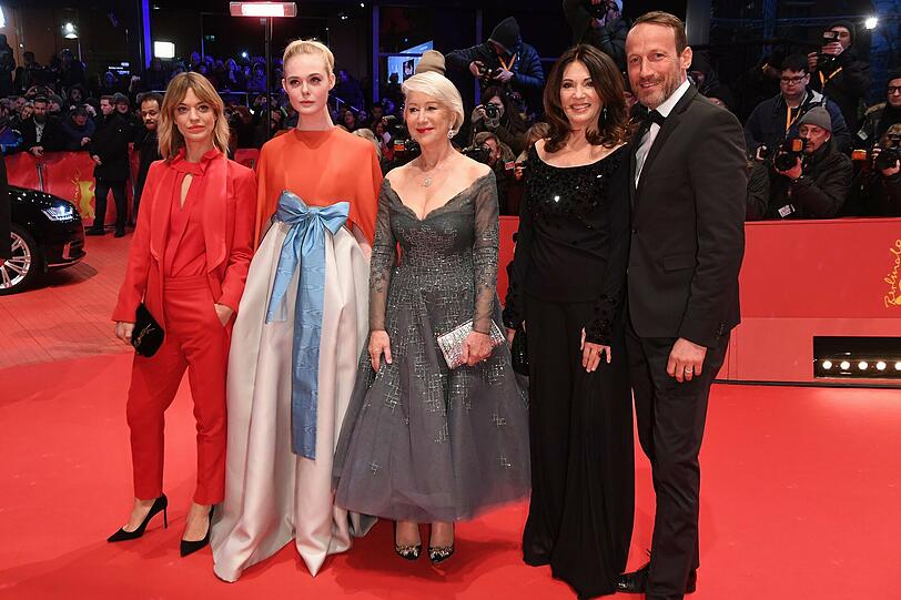 Heike Makatsch, Elle Fanning, Helen Mirren, Iris Berben und Wotan Wilke Möhring