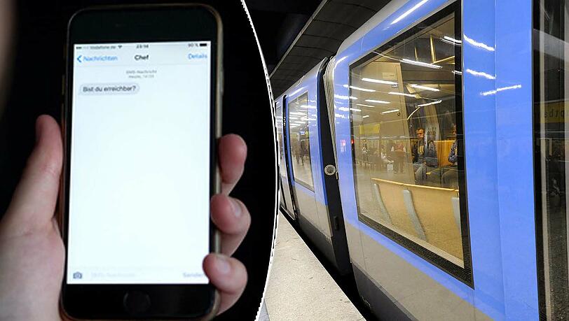 Telefonieren, SMS schreiben oder Surfen im Netz: Smartphones sind aus Münchens U-Bahnen nicht mehr wegzudenken. Telefonieren, SMS schreiben oder Surfen im Netz: Smartphones sind aus Münchens U-Bahnen nicht mehr wegzudenken.