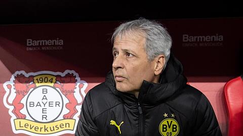 Mit Borussia Dortmund unter Zugzwang: BVB-Coach Lucien Favre.